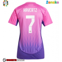 Ženske Nogometnih dresov Nemčija Kai Havertz #7 Gostujoči EP 2024 Kratki rokavi